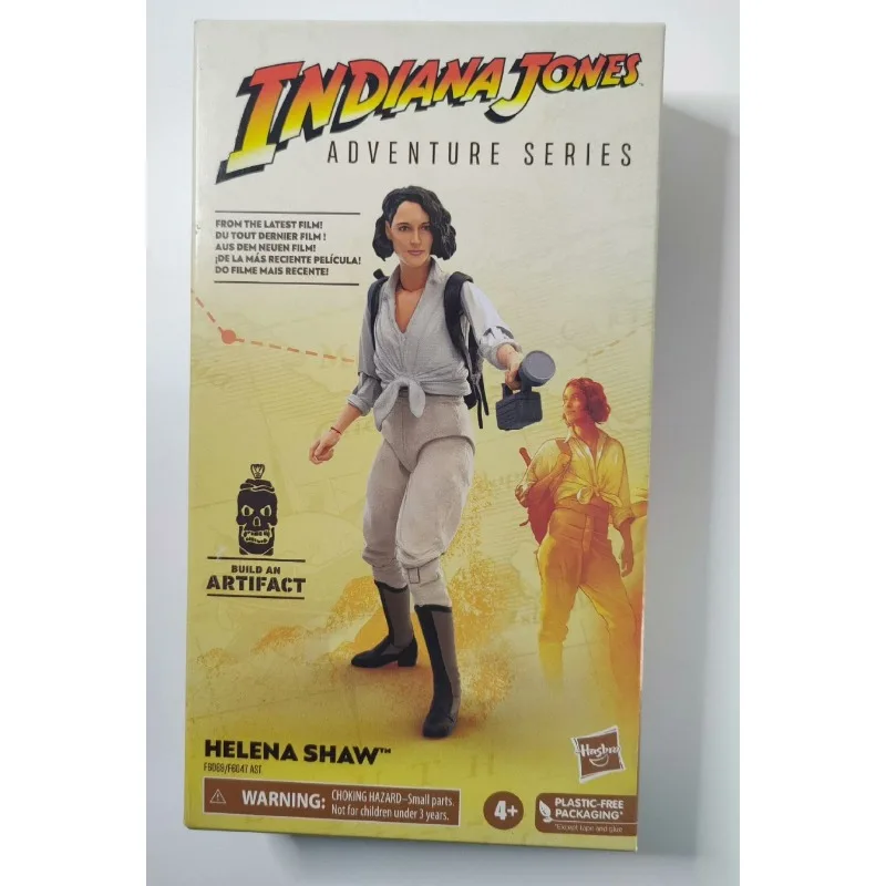 Nuevo Original Hasbro INDIANA Jones 2 HELENA SHAW modelo de figura de acción Juguetes