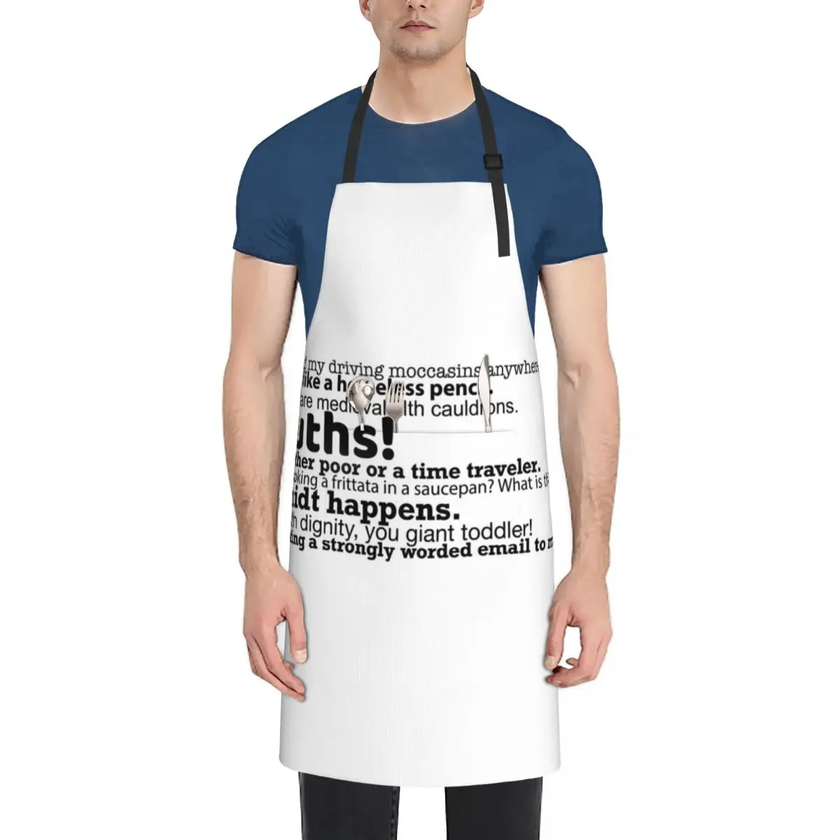 Schmidt Quotes Apron professional hairdressing Women Kitchen christmas kitchen Apron