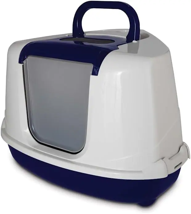 

Лоток для кошачьего туалета Petco Corner Privacy Hood & Cat Litter Pan, 22 дюйма (длина) x 17,88 дюймов (ширина) x 15 дюймов (высота)
