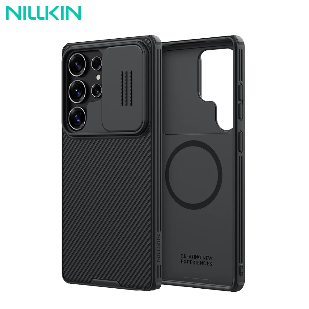 For Samsung Galaxy S25 Ultra/S25 Plus Magnetic Case NILLKIN CamShield Pro Slide Camera Protection Back Cover For Samsung S25
