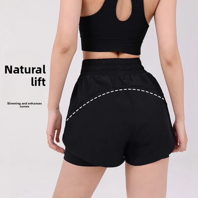 2025 New Women's Spor orts Breathable Qui-Drng Fitn Running Yoga Casual Pants High Waist ort Length Polyester Sp...