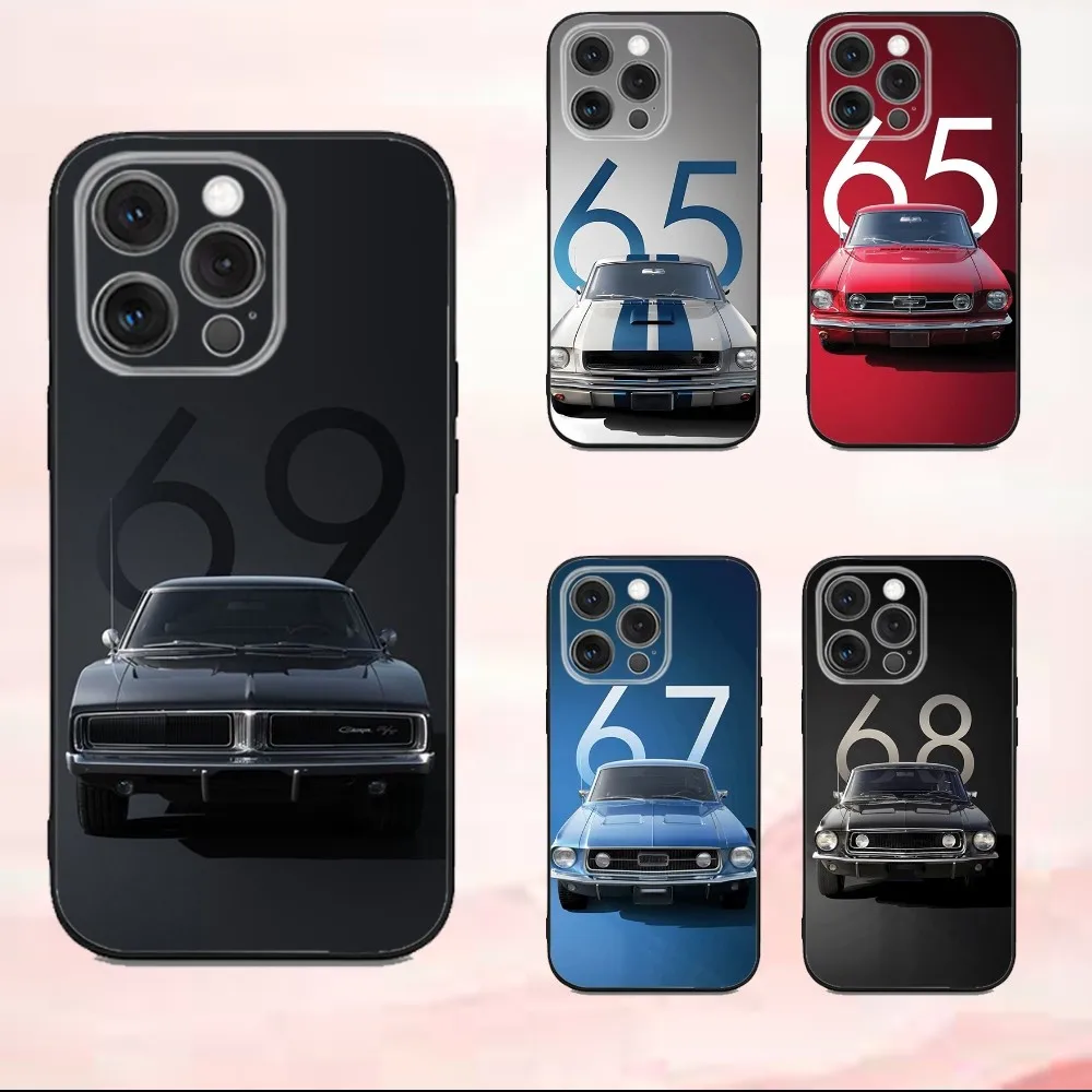 

Classic Racing M-Mustangs Phone Case For iPhone16,se4,15,14,13,12,11,Pro,X,XS,Max,XR,Plus,Mini Soft Black Cover