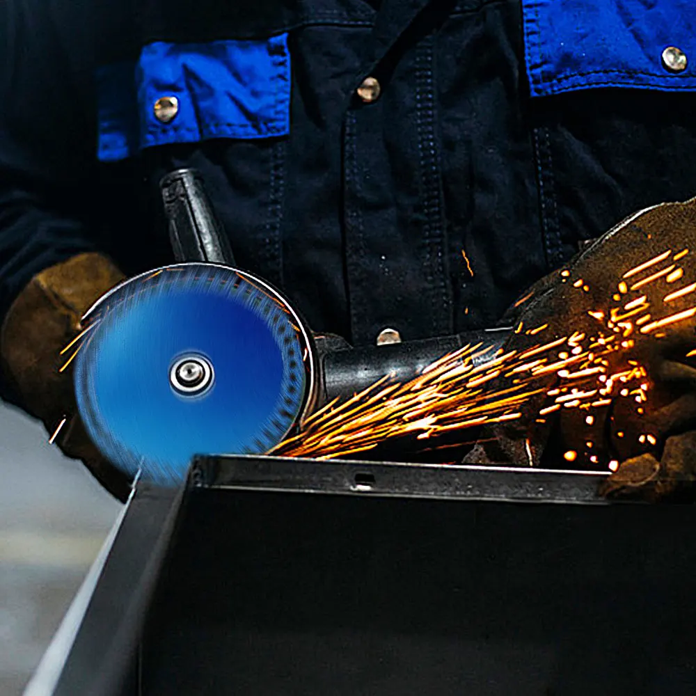 Disque de coupe de lame de scie à diamant, 100mm, 4 pouces, pour couper le métal, le fer, l'acier inoxydable