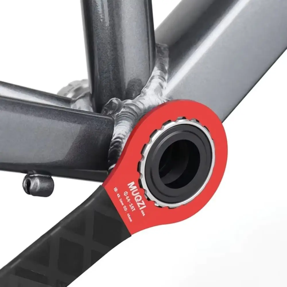 39/41/44/46/49/52mm BB Wrench Soft Grib Anodizing Bottom Brackets Wrench Alluminum Alloy Durable Bottom Bracket Tool Bicycle