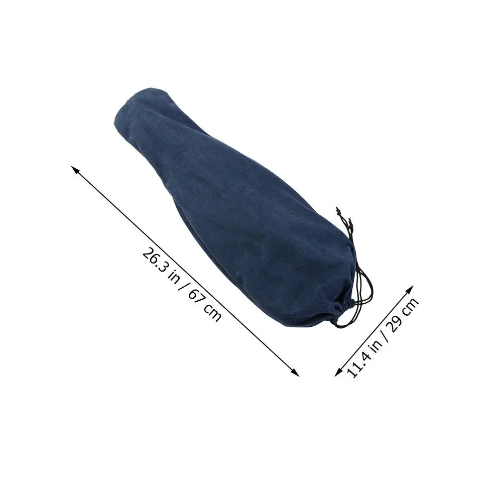 

1Pcs Violin Dustproof Cover Dark Blue Durable Suede Fabric Protective Violin Decorative Cover Scratch Resistant