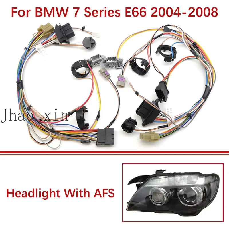 

Front Headlight Internal Wiring Harness Assembly Suitable For BMW 7 Series E66 Car Headlight Wiring Harness 2004-2008 with AFS