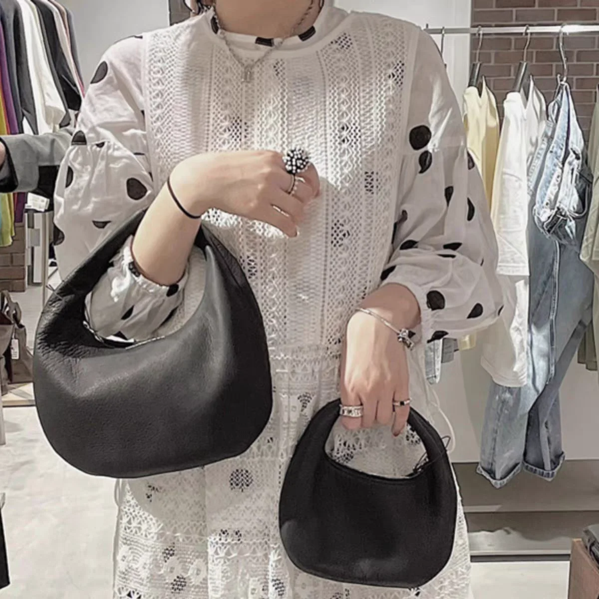 Nouveau sac en forme de croiss - Luxury Bags Medium Size avis et prix