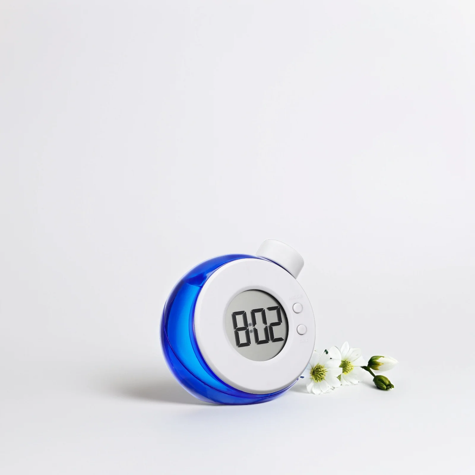 

Water Energy Clock LED Display Blue No Required Eco Friendly Timepiece for Home Office Decor Water Powered Clock