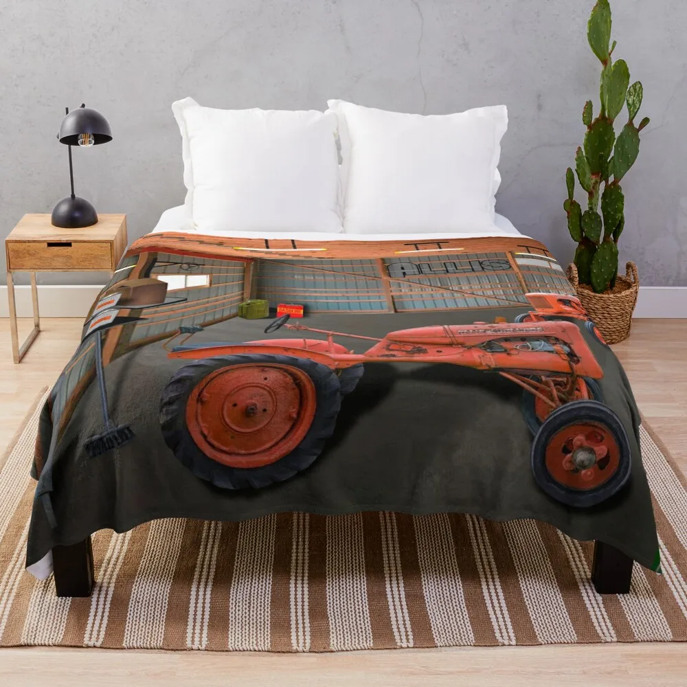 Allis Chalmers tractor Throw Blanket sofa bed Sleeping Bag Summer Beddings Blankets