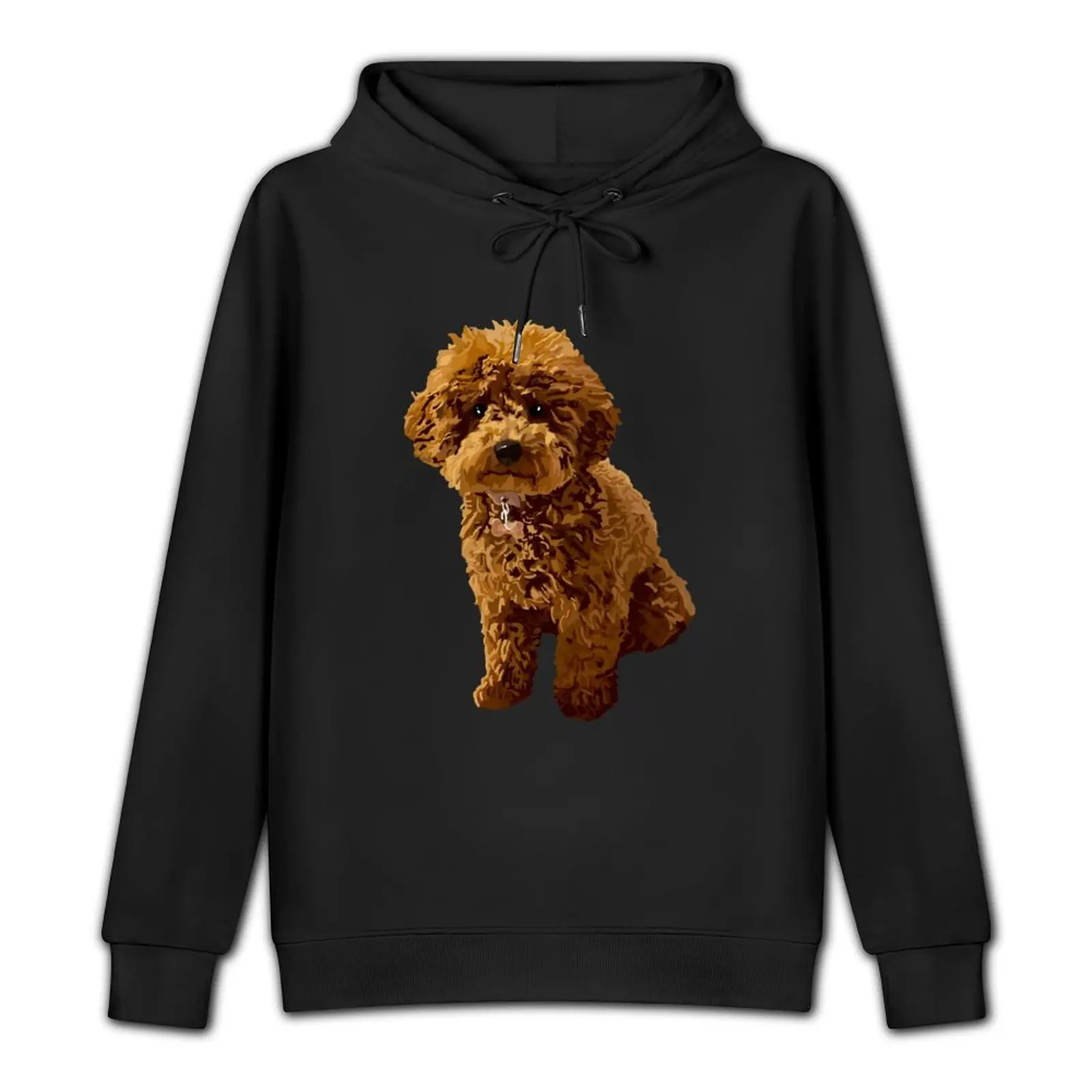 Ginger the Toy Poodle Pullover Hoodie anime clothes men's winter sweater big size hoodie