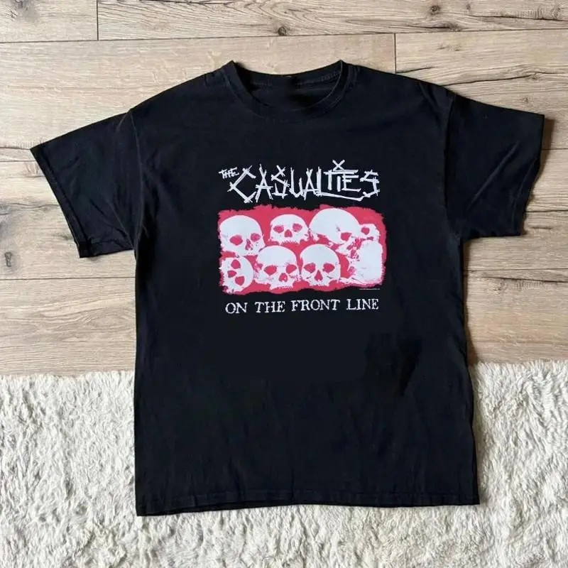 

The Casualties Punk Band T Shirt unisex style classic TE7735