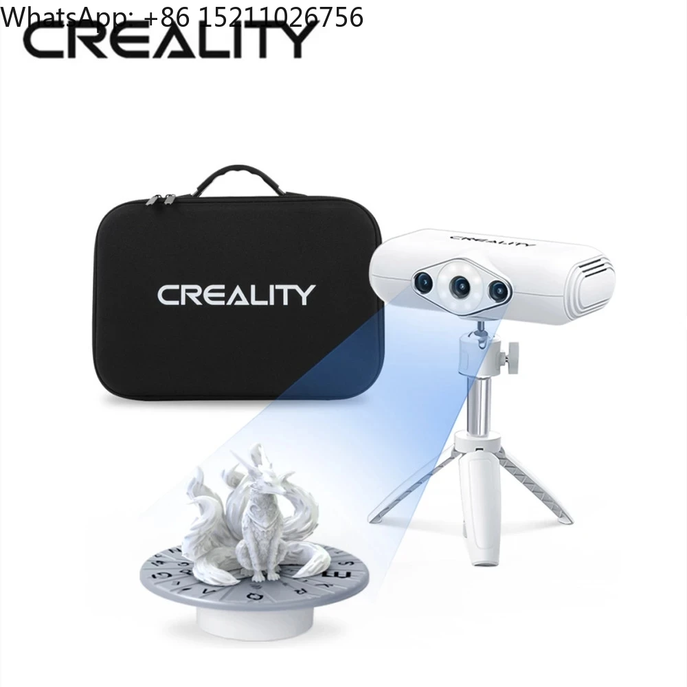 3D Scanner CR-Scan Lizard Up to 0.05mm Accuracy Scan Without Sticking Point Scan in Sunlight For All 3D Printers