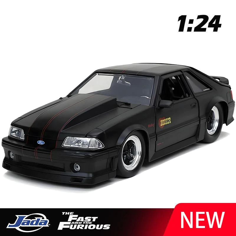 

JADA 1:24 Ford Mustang GT 1989 Alloy Car Diecasts & Toy Vehicles Car Model Miniature Scale Model Car For Children