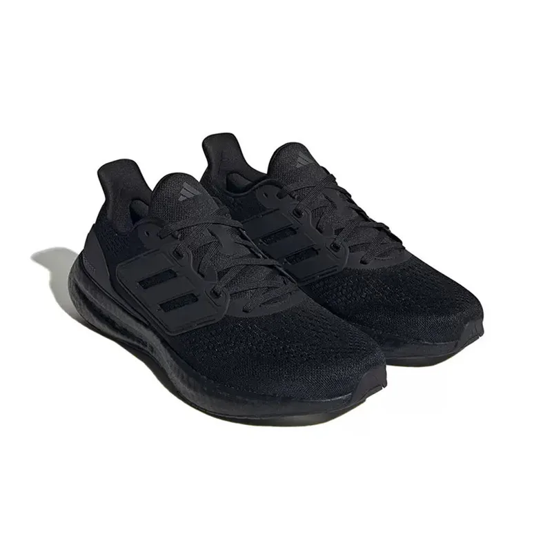 2026s adidas mens Running Shoes IF4840 Black Boost Midsole Breathable Mesh Comfortable Sports Sneakers 100% Authentic