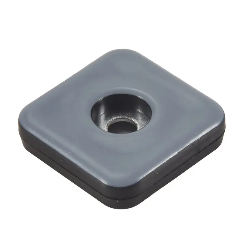 2025 Trend 24Pcs Furniture Sliders 30Mm Furniture Leg Protectors With Screws Square Chair Leg Protectors Furniture Glide Pads
