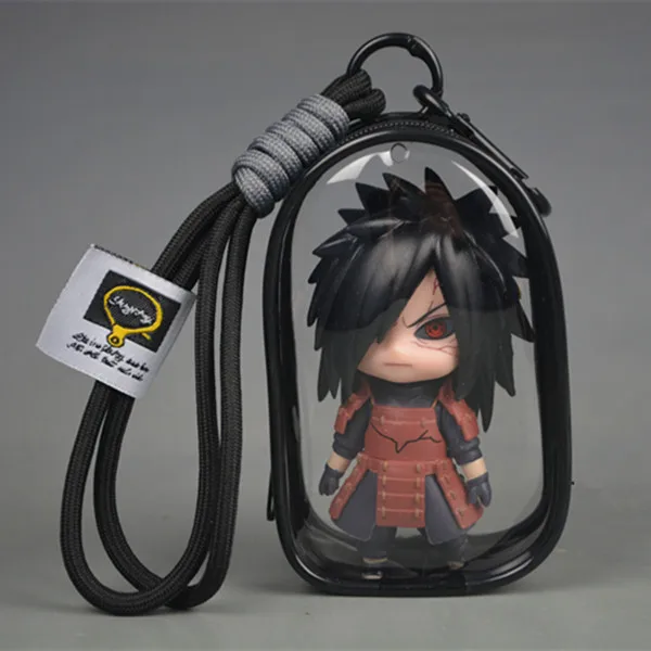 Naruto Uzumaki Gaara Itachi Madara Obito 5Pcs Mini Figure Set With Clear Display Bag For Collectors And Fans