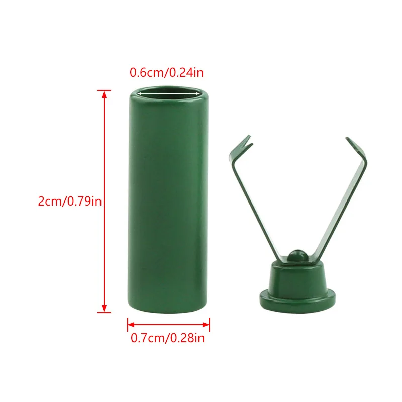 2pcs Stopper With Lid Cap Buttons Rectangle Cord Ends Lock Stoppers For Rope Apparel Sportswear Part Sewing Buttons Accessory