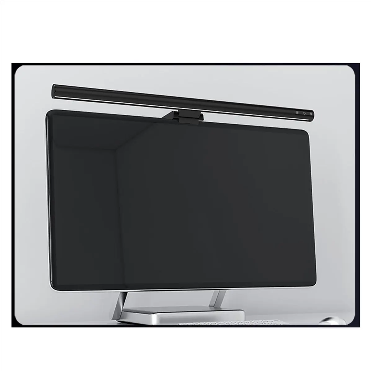 ABMO Monitor Light Bar Touch / Wireless Remote Dual Control Eye Protection Anti-Glare USB Reading Light for Computer