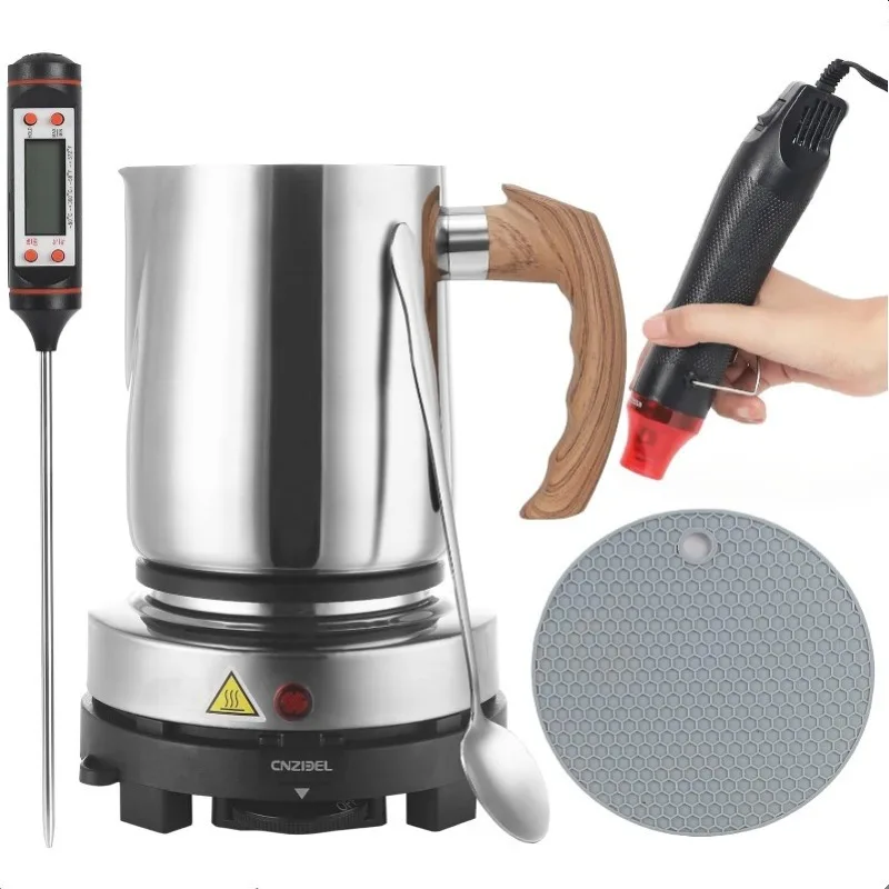 Adult Candle Making Kit, Soy Candle Making Kit, with Hot Plate