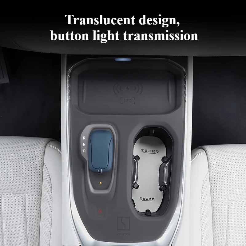 Central Systolic Pad For Zeekr009 Interior Gear Protective Film Protective Supplies Decoration Modification Accesorios Para Auto