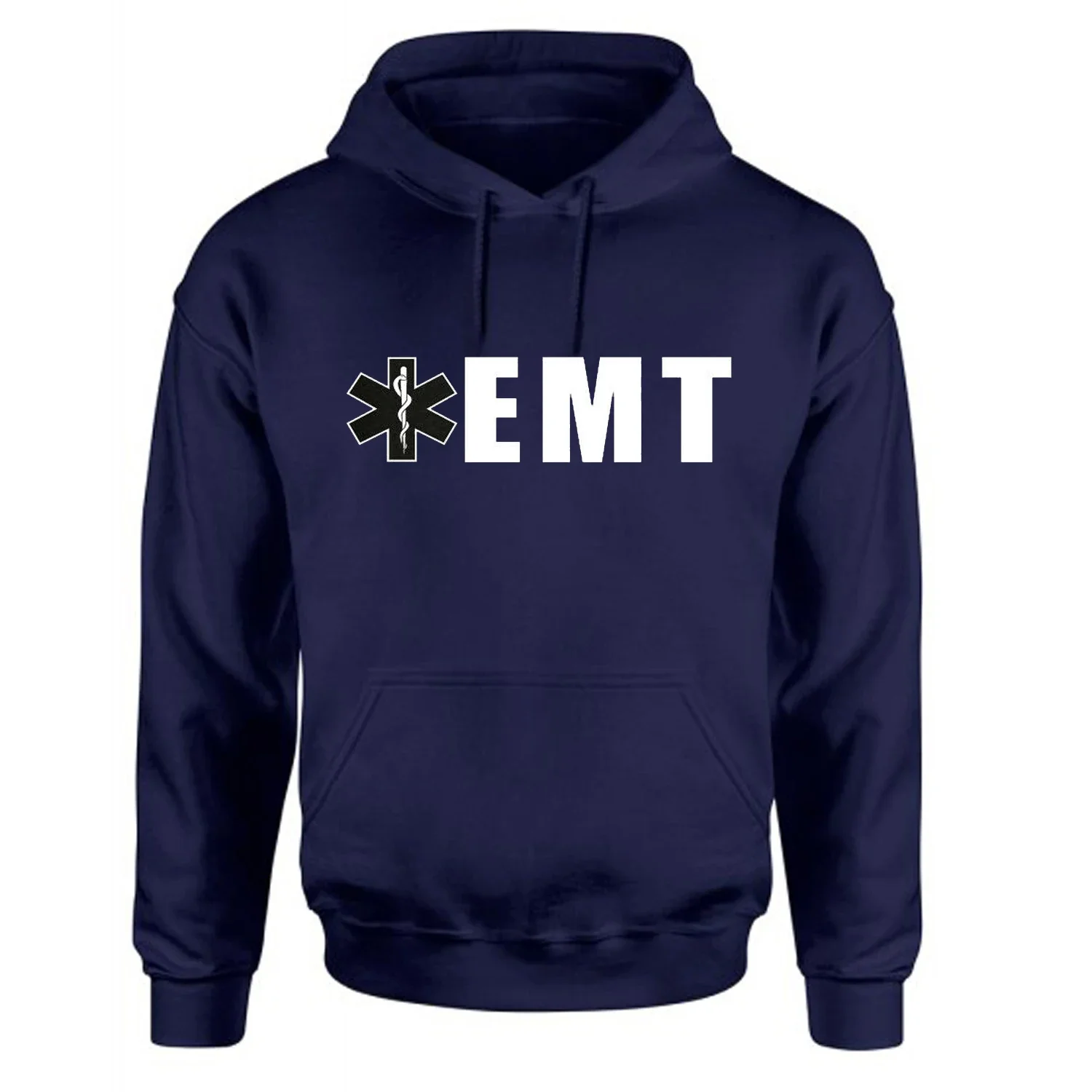 EMT Star of Life Emblem Medical Paramedic Rescue Pullover Hoodie New 100% Cotton Comfortable Casual Men Sweatshirt Streetwear