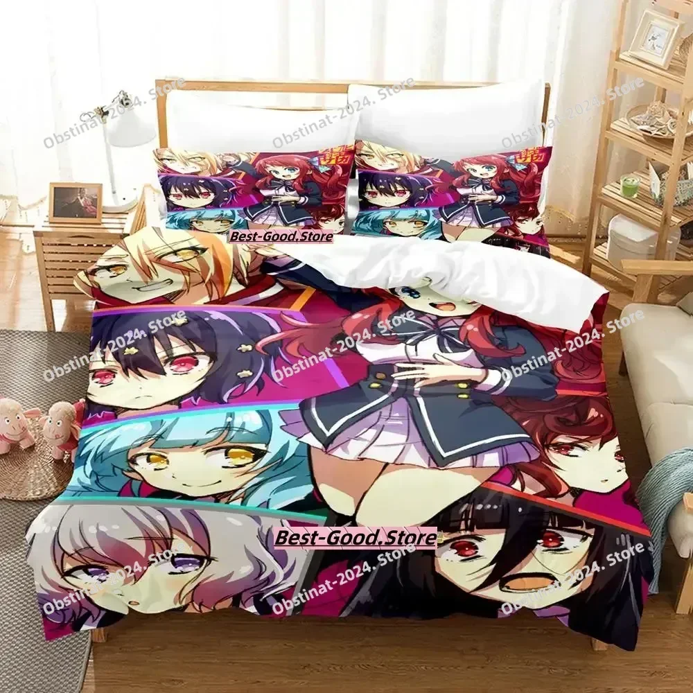 2023 New Zombie Land Saga Bedding Set Duvet Cover Full Queen King Size Pillowcase Bed Printed Set Aldult Kid Bedroom Single Twin