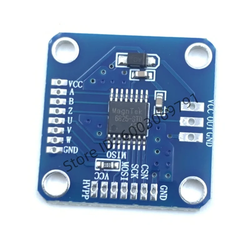 MT6825 magnetic encoder with 18-bit is suitable for stepper