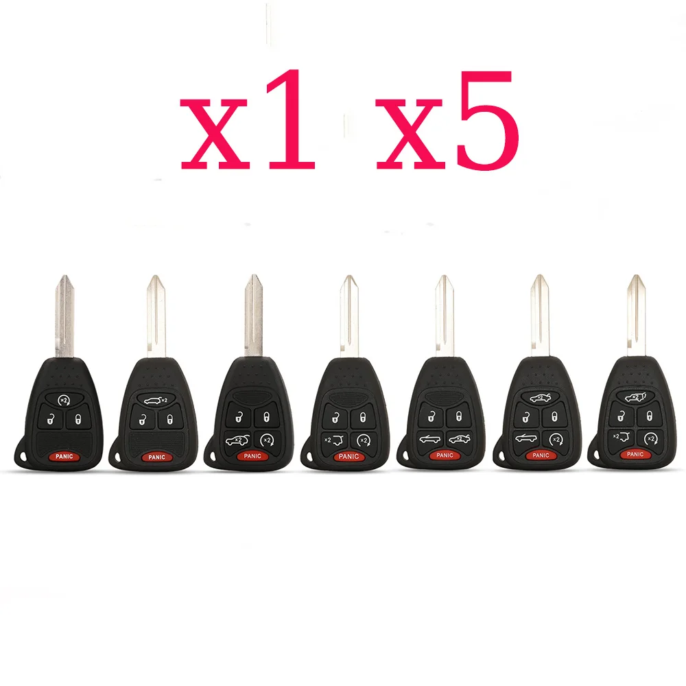 

Jingyuqin x1 x5 чехол для дистанционного ключа автомобиля, брелок для Dodge Jeep Commander Grand Cherokee Chrysler Aspen 300, чехол