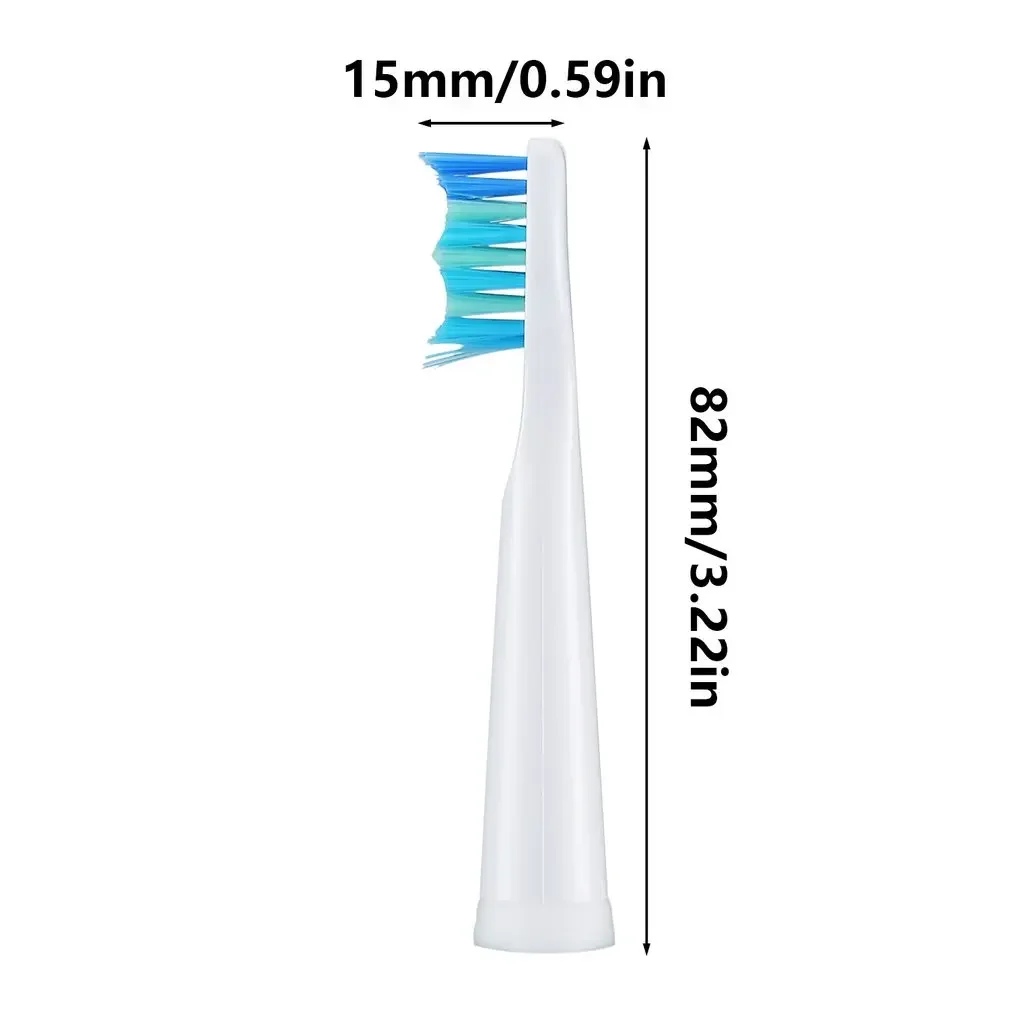 2/5 pçs dupont cabeça de escova de dentes macia para seago cabeça de escova de dentes elétrica substituição cabeça da escova