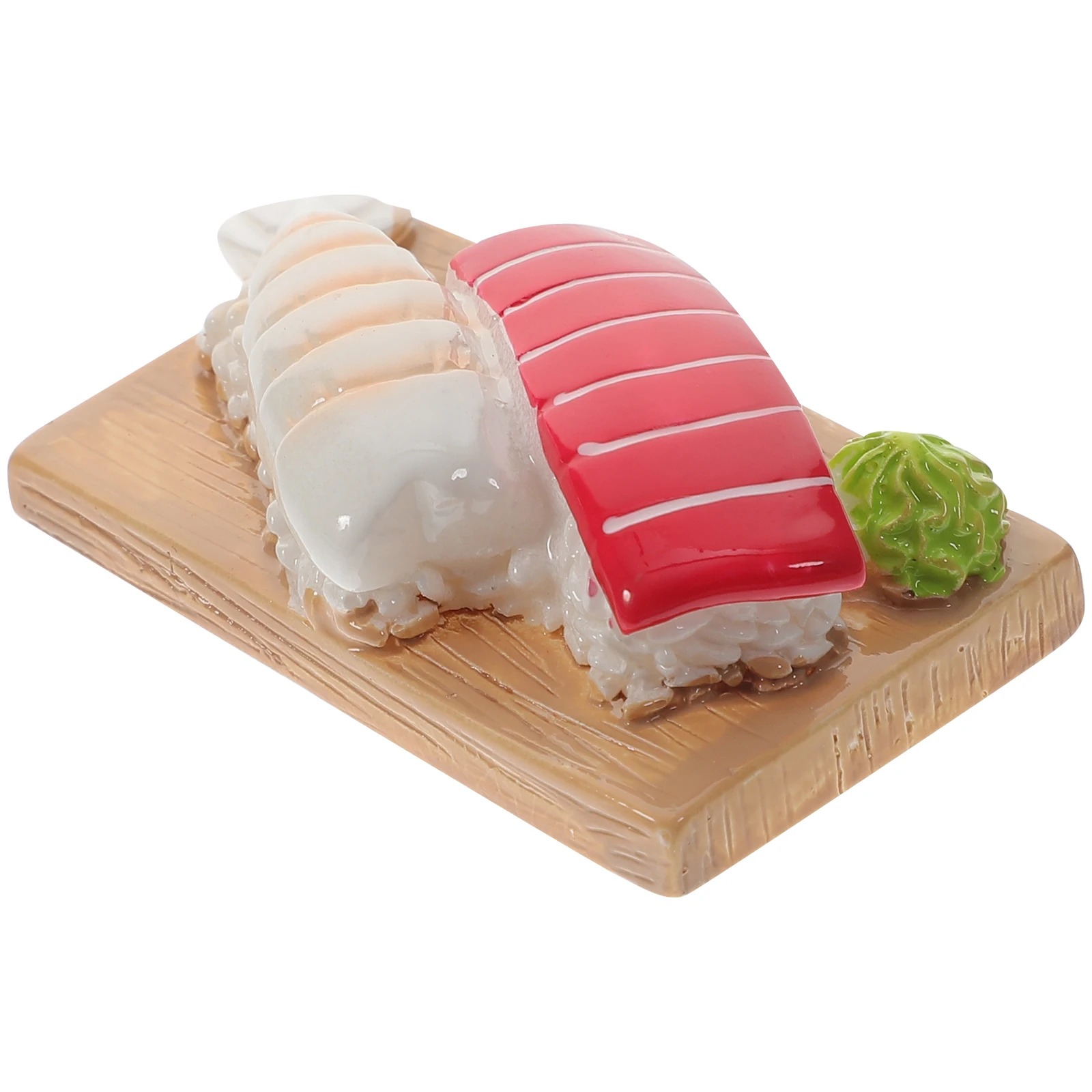 

Simulation Food Fridge Magnet Sushi Decorative Resin Magnetic Stickers for Refrigerator Fruits Whiteboard Cartoon Design