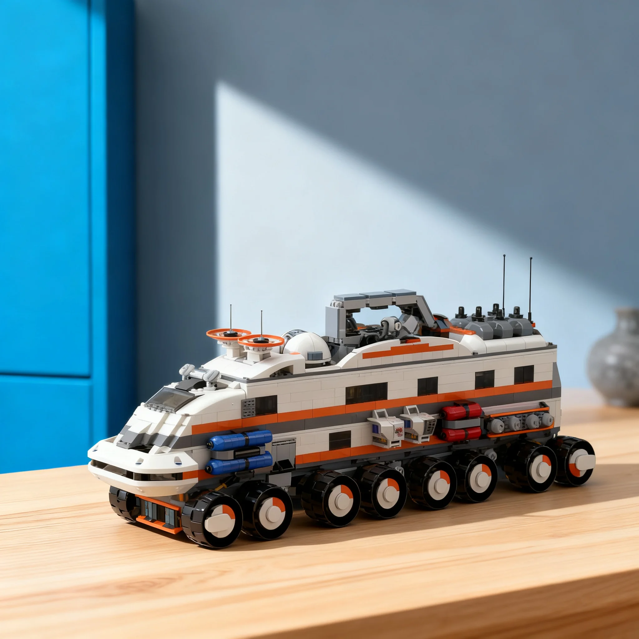 2662pcs MOC City Space Super Exploration Rover Model Building Blocks Christmas Gift Toys Art Education Craft Assemble Brick