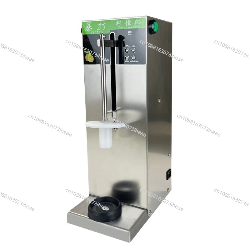 Commercial fully automatic lemon blasting machine Chain milk tea shop fresh fruit ice crushing machine Special hammer lemon blas