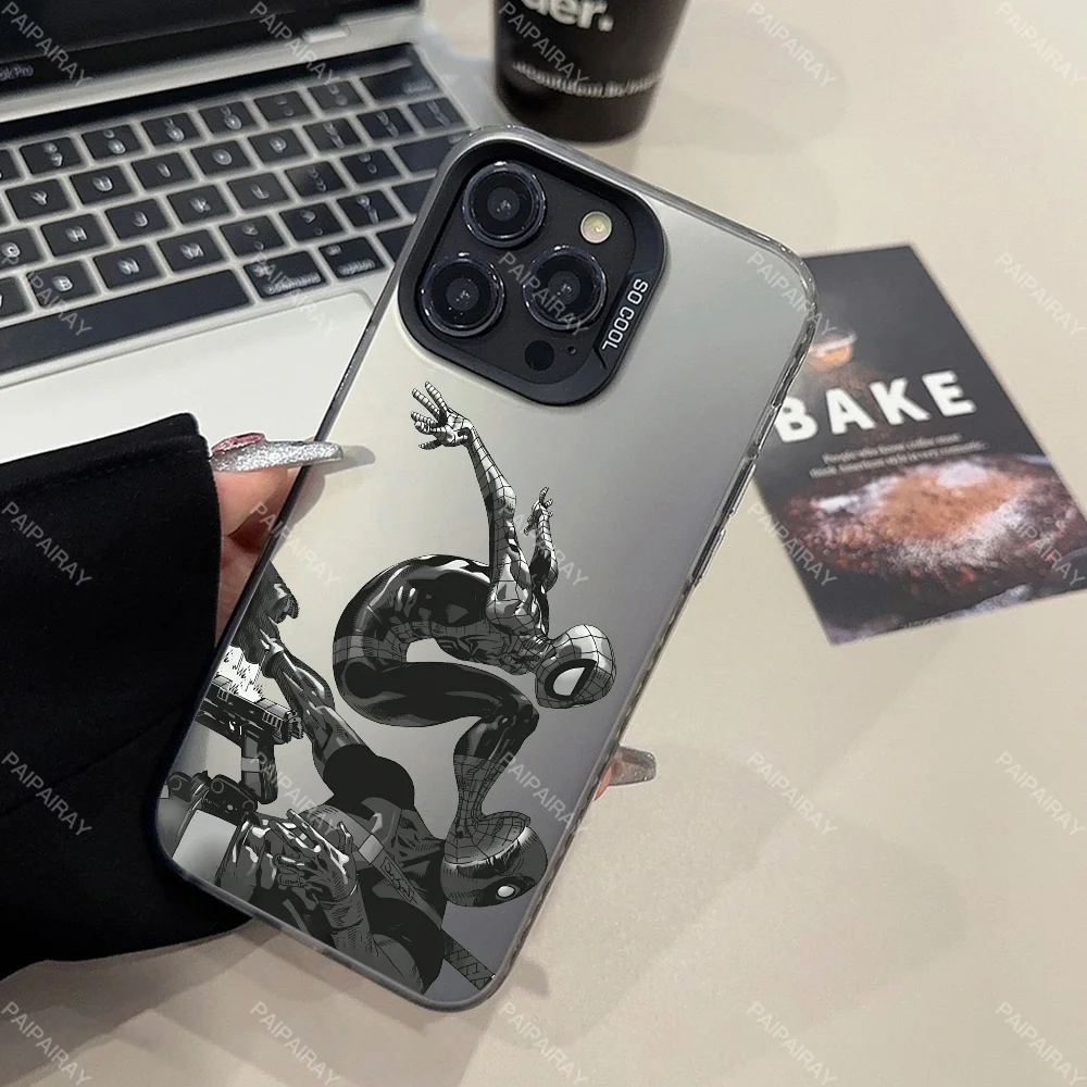 Dsy كول S-العنكبوت M-Man لسامسونج غالاكسي S20 23 24 25 30 32 34 35 FE زائد الترا جراب هاتف قذيفة حماية الغطاء الخلفي IMD #4