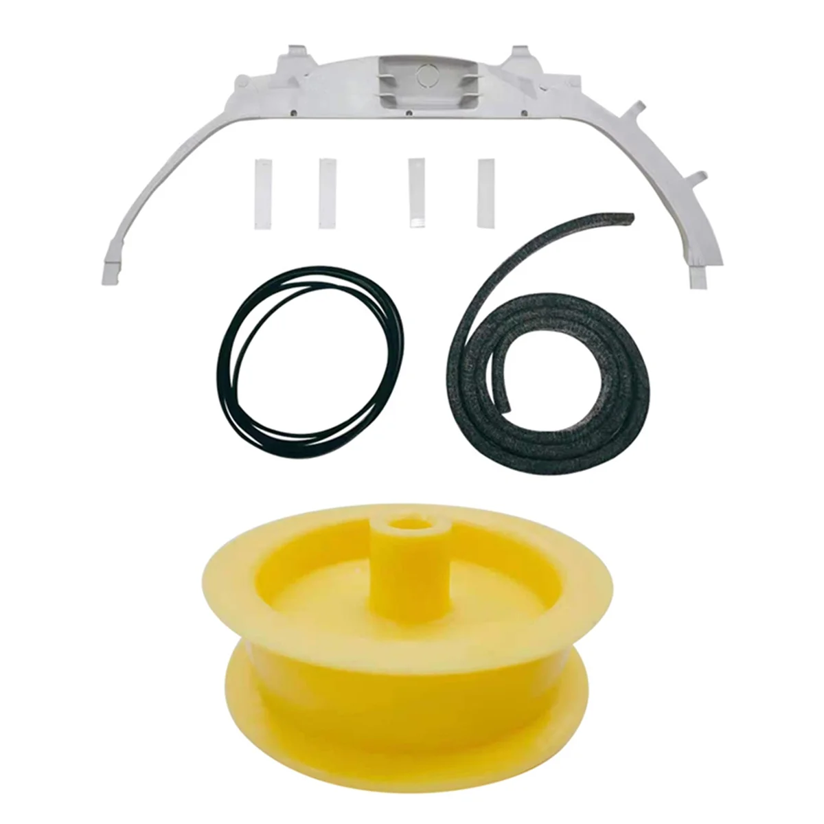 

Supernew WE49X20697 Комплект подшипников сушильной машины WE3M26 Верхний подшипник WE9M30 Барабанный войлок WE12M29 Ремень WE1M1067 Слайдер подшипника WE12X83