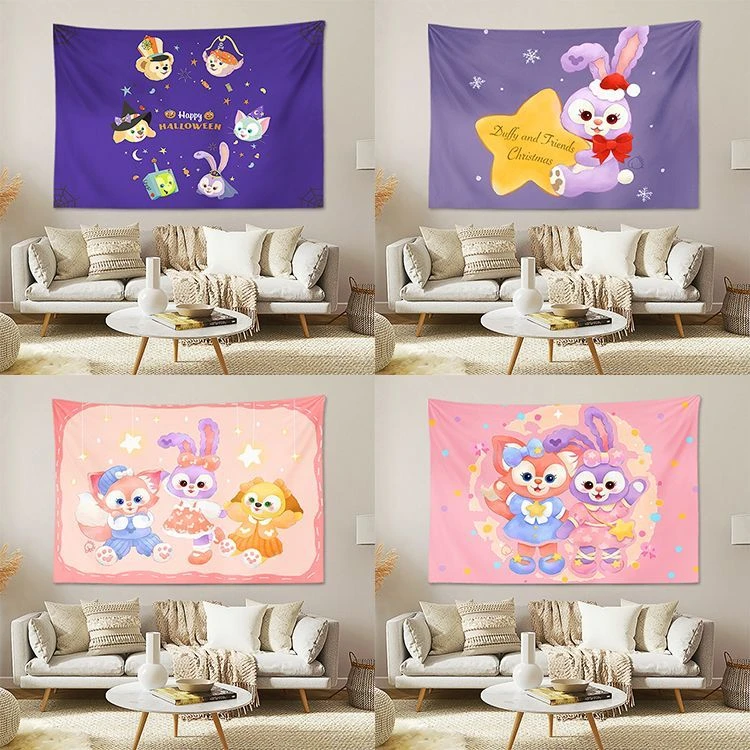 

Sanrio Starlet милый Ins стиль для девочек студенческое общежитие спальня украшение фон ткань подвесная ткань