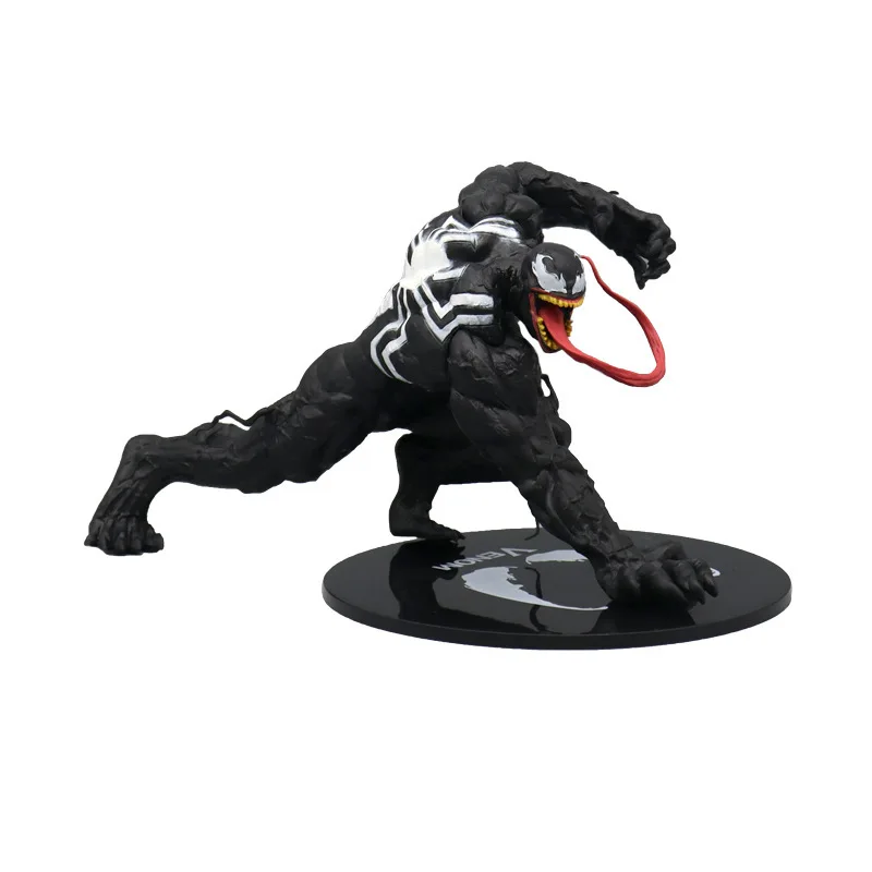 Film Superhero Venom Ornament Figurine Gift torta di compleanno Baking Decor Figure Statue Doll Ornament Collection giocattolo modello in PVC