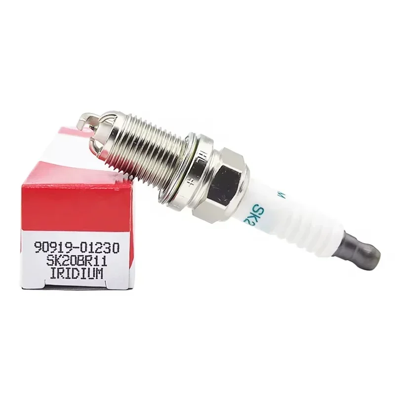 

4/6PCS 90919-01230 SK20BR11 Iridium Spark Plug For Toyota RAV4 Avensis 97-08 Verossa T25 ZAT251 AZT250 9091901230 SK20BR-11