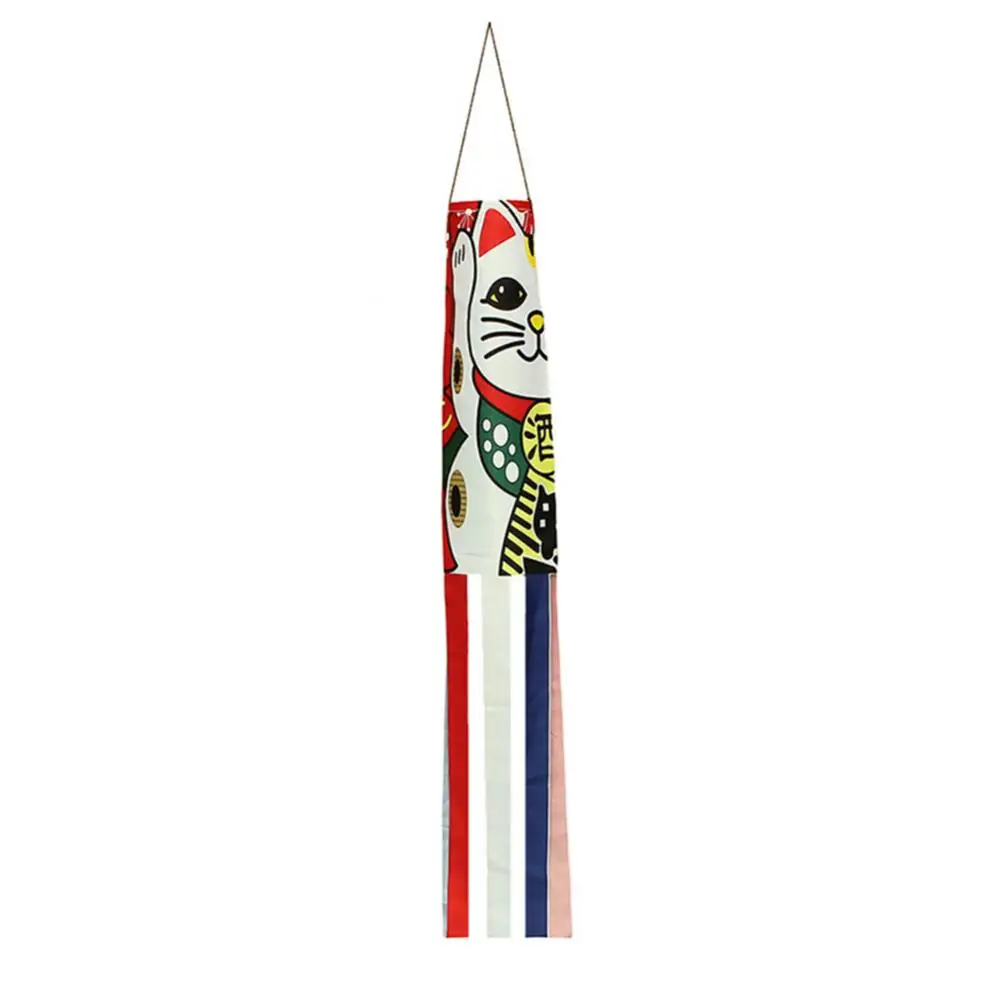 Japanese Carp Spray Windsock Streamer Fish Flag Koinobori Kite Cartoon Fish Colorful Windsock Carp Wind Sock  Flag