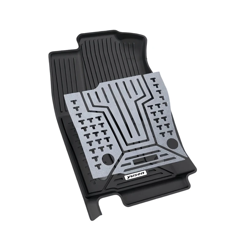 Car TPE Woven Floor Mats Fit for GWM Tank 300 2021-2025 Hi4-Z/Hi4-T Modified Car Floor Mats Interior Upgrade Parts