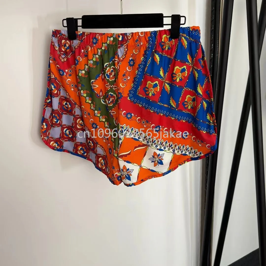 ラグジュアリーデザイン レディース ショートパンツ セット デザイナーブランド 女性用 セクシー ストリートウェア