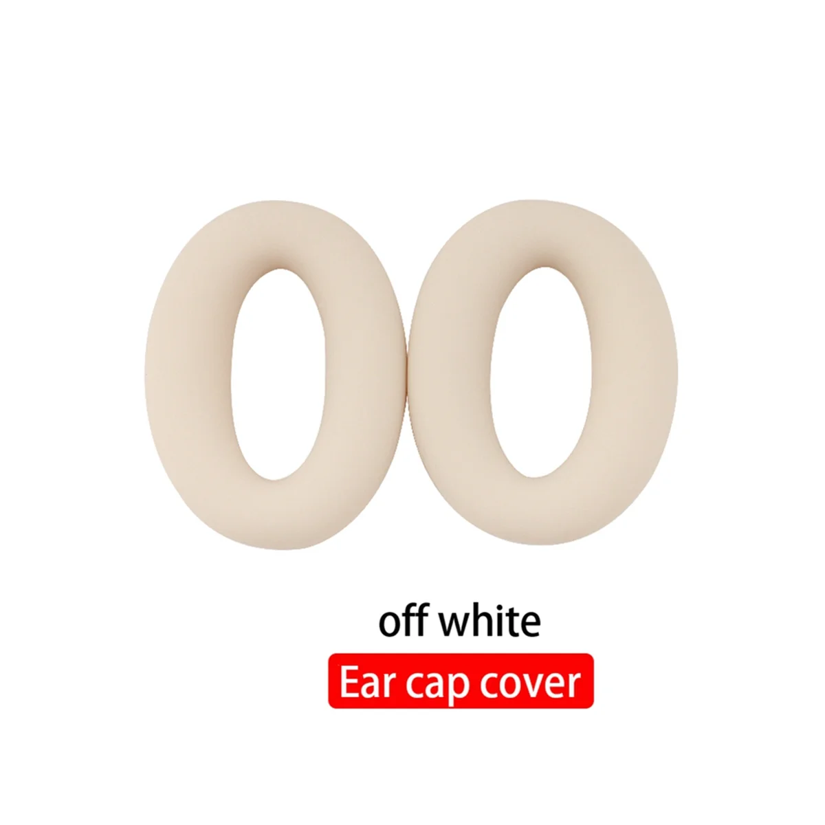 بطانة للأذن لسوني WH-H910N سماعة الرأس سيليكون واقية غطاء للأذنين عقال إصلاح أجزاء دسم وأبيض