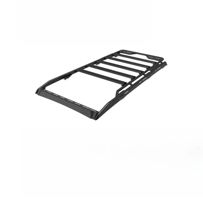 Prado Original Aluminum Alloy Roof Platform Luggage Rack Car Roof Mounting Black Coating Tent 100kg  Easy Installation