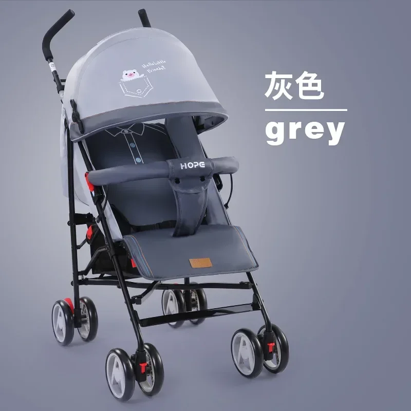 

Baby Stroller Children Can Sit on A Lie-down Stroller Can Be Folded Easily A Simple Baby Parachute