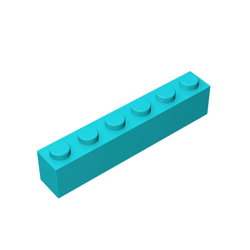 Gobricks GDS-535 Ziegel 1 x 6, kompatibel mit Lego 3009 Teilen, technischen DIY-Bausteinen für Kinder