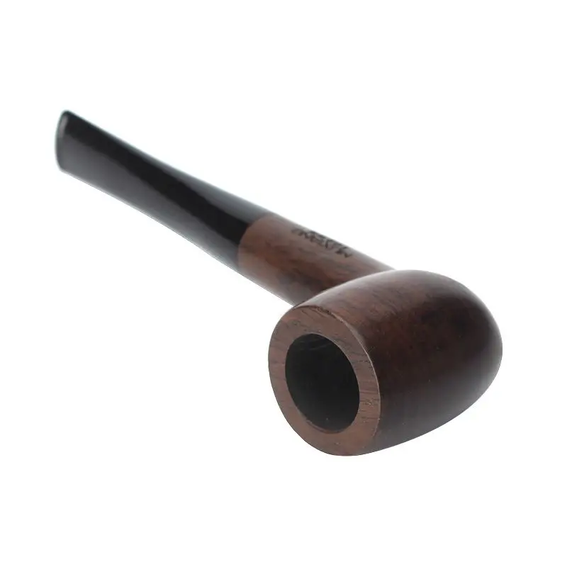 Sandalwood Pipe 9MM Filter Solid Wood Dry Pipe Smoking Craft Brown black ebony multiple options available handmade tobacco pipe