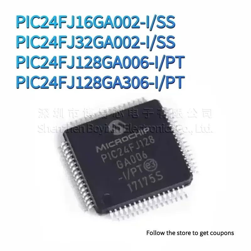 

PIC24FJ128GA006-I/PT PIC24FJ128GA306-I/PT PIC24FJ16GA002-I/SS PIC24FJ32GA002-I/SS Black PC shell