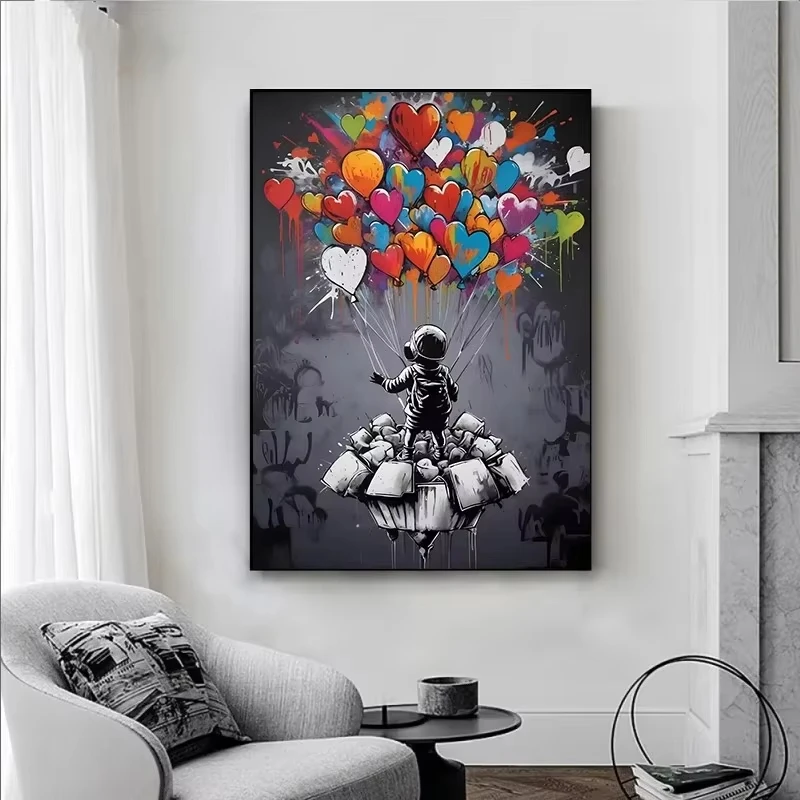 

500/1000/1200/2000 PCS Jigsaw Puzzles Children's Love Hot Air Balloon Family Activity Games for Gameroom Bedroom Gift Frameless