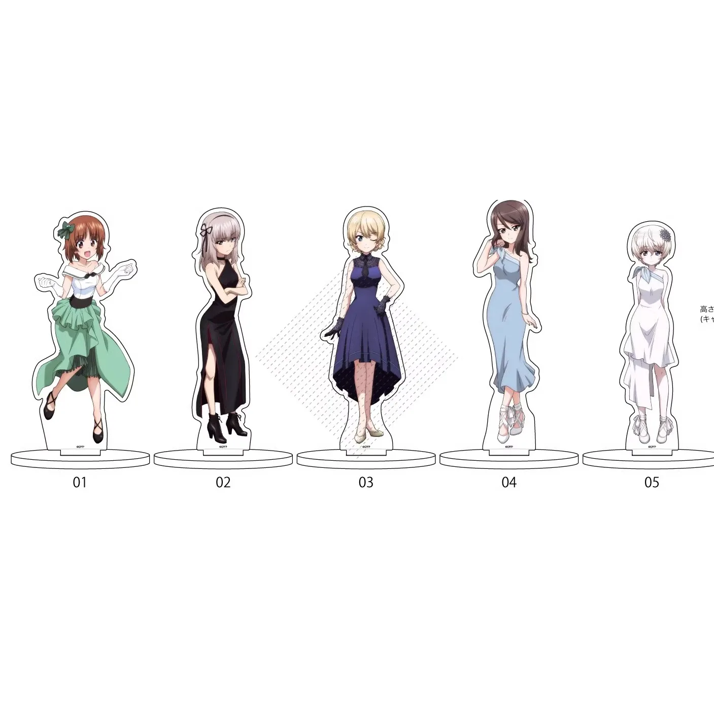 لعبة كاتهووا نيشي كينيو دارجيلينغ نيشيزومي ميهو ماهو أكريليك حامل دمية أنيمي أنشوفي نموذج لجسم لوحة تأثيري لعبة هدية