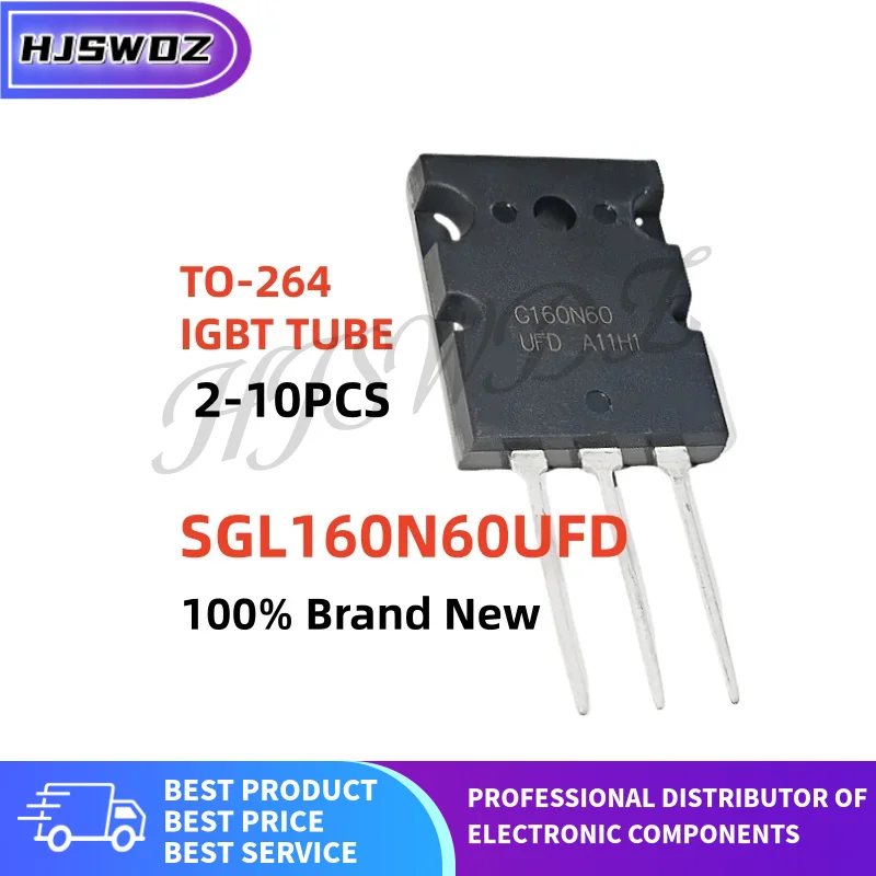 2~10pcs brand new SGL160N60UFD G160N60UFD G160N60 UFD TO-3PL IGBT Transistor triode In Stock