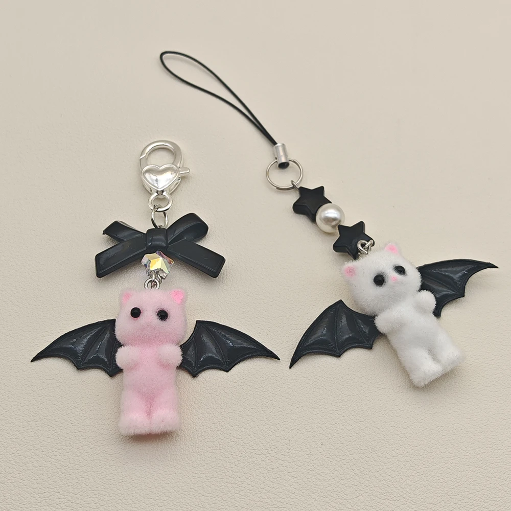 Kawaii Anime Phone Charms Pendant Keychain Accessories For iP 16 CCD Camera Schoolbag Books Ins Korea New Bead Customized Case